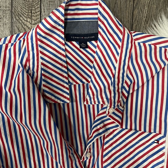 Tommy Hilfiger Women’s Striped Button Down - Picture 3 of 3